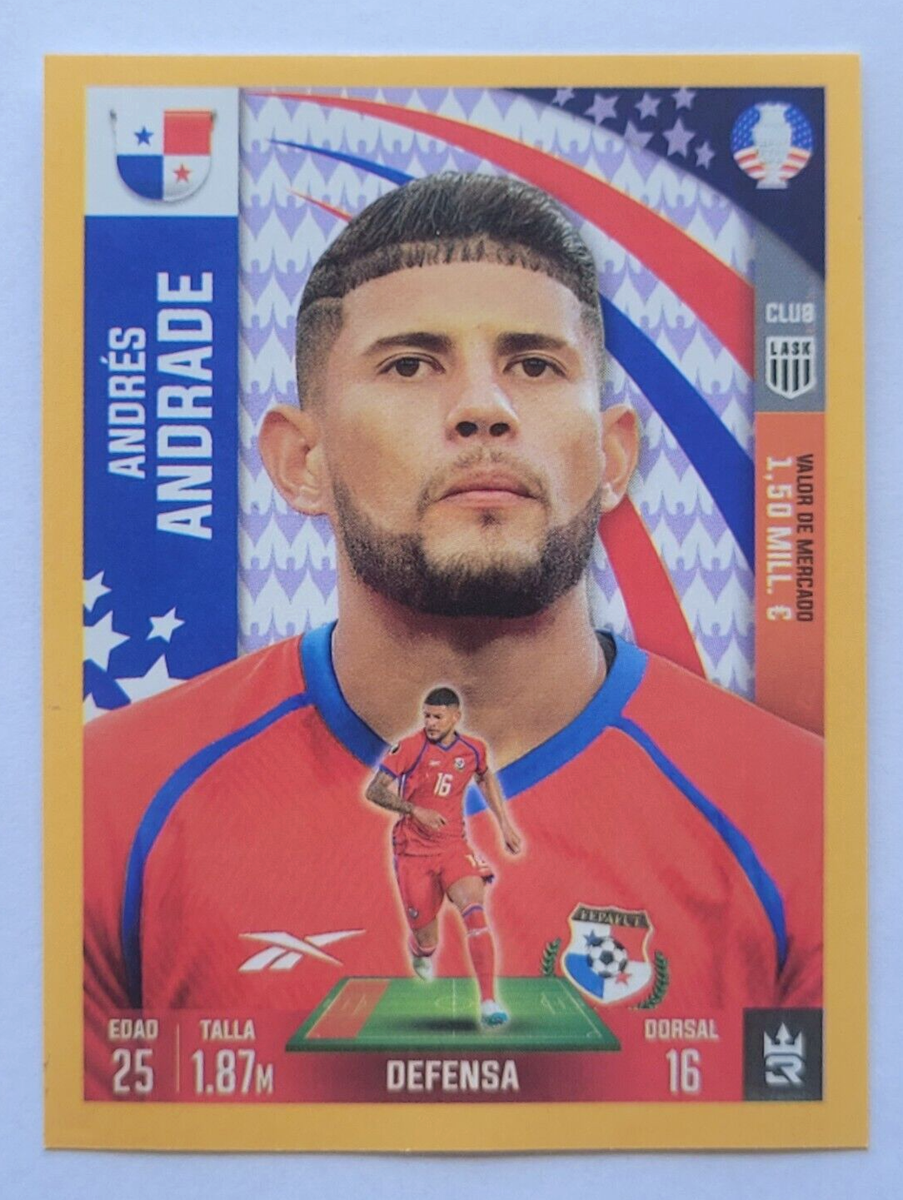 COPA AMERICA USA 2024 3R Sticker #161 ANDRES ANDRADE Panama COPA AMERICA USA 2024 3R Sticker #161 ANDRES ANDRADE Panama