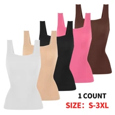 Women Shapewear Compression Vest Tank Tops Tummy Control Cami Shaper Camisole