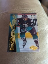 2000-01 UD Heroes Anaheim Ducks Hockey Card #159 Jonas Ronnqvist Rookie