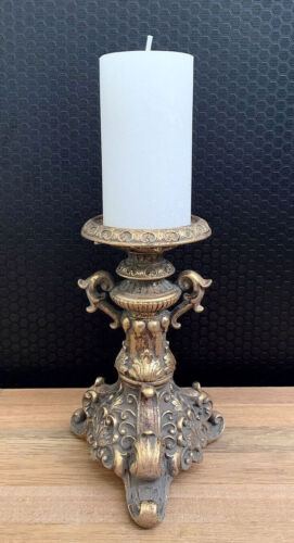 Candele barocco stile Liberty candelabro lampadario decorazione candelabro antico - Foto 1 di 8