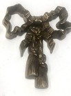 Burwood Bow & Tassels Accents Plastic Resin Gold Metallic Wall Decor 80’s VTG