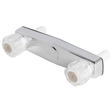 Mobile Home Two Handle 8" Shower Faucet Valve Chrome Finish