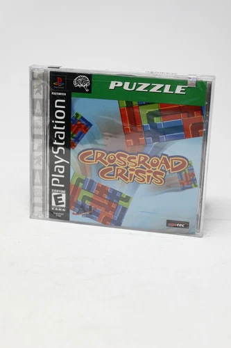 Crossroad Crisis - PS1 Playstation One - Puzzle Game - New Sealed w/ Hangtag