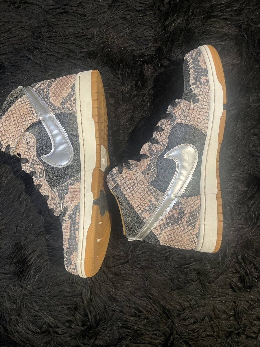 スニーカー Nike Dunk High Premium CMFT Snakeskin 2014 AW 14 Nike Dunk High CMFT Snakeskin | eBay