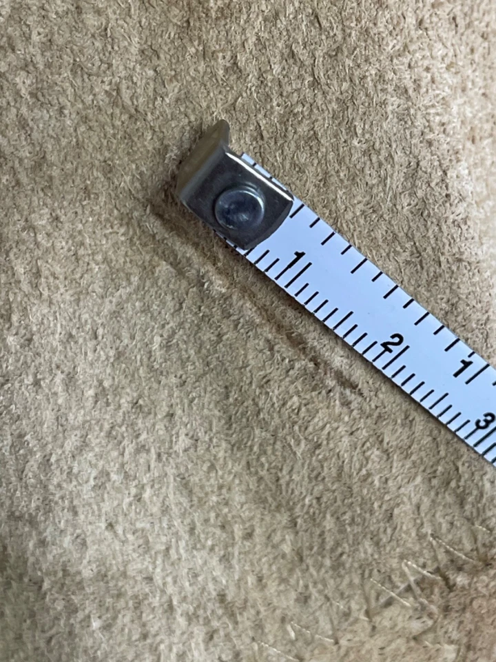 Chaqueta Bomber Italiana Stone Cuero Genuino Patchwork Gamuza Talla XL Foto 4 de 4