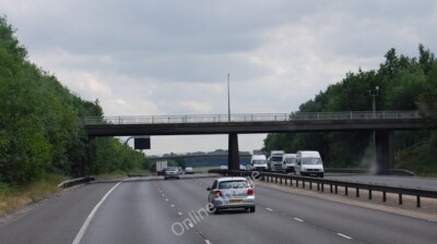 Foto 6x4 B183 Brücke überquert die M11 Sawbridgeworth um 2010