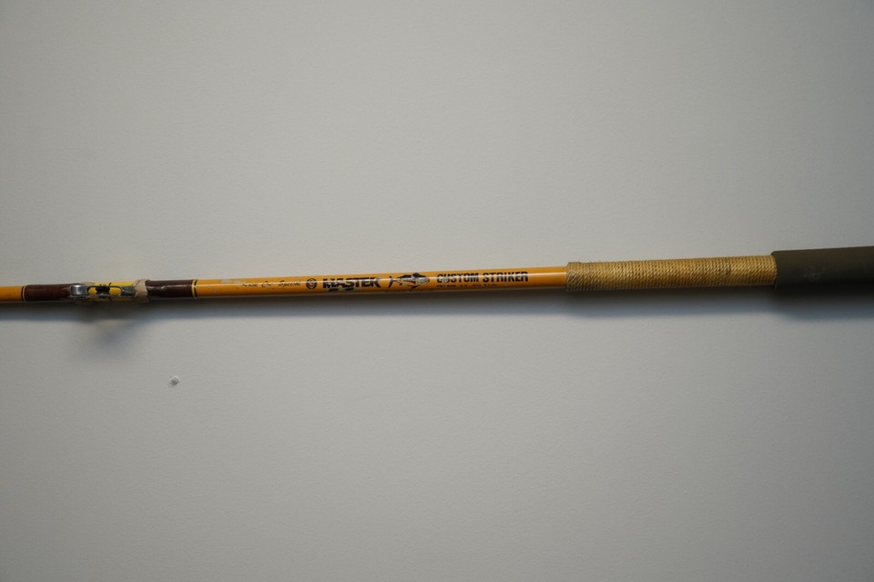 VINTAGE MASTER CUSTOM STRIKER 6’6” Fishing ROD GRAPHITE | eBay
