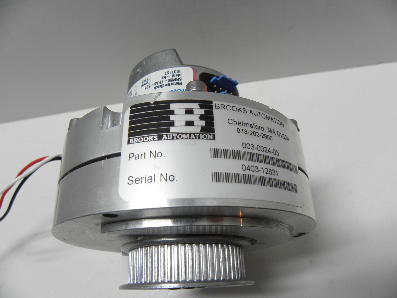 Brooks Automation Top Arm Motor 003-0024-03 with SICK Encoder