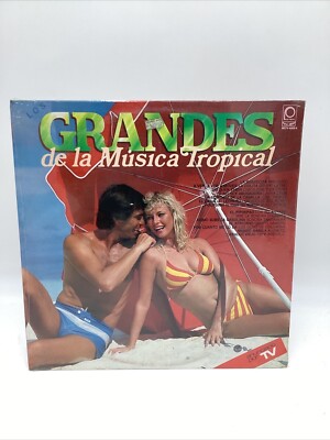 (SEALED) LOS GRANDES de la musica TROPICAL (86  PEERLESS MEXICO VINYL LP)
