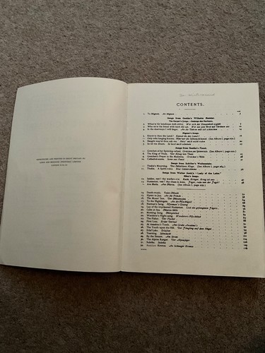 Franz Schubert Second Vocal Album Vol. 352, 82 songs with piano accompaniment - Picture 4 of 4