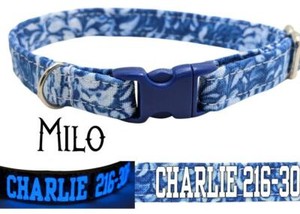 fabric cat collar