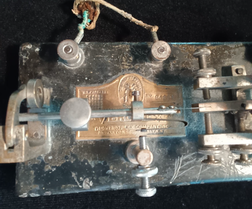 Antique Vibroplex #94888 Telegraph Key - Photo 3/14