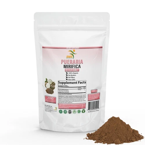 PUERARIA MIRIFICA STRONG BUST ENLARGEMENT 10:1 EXTRACT POWDER ORGANIC FIRMING