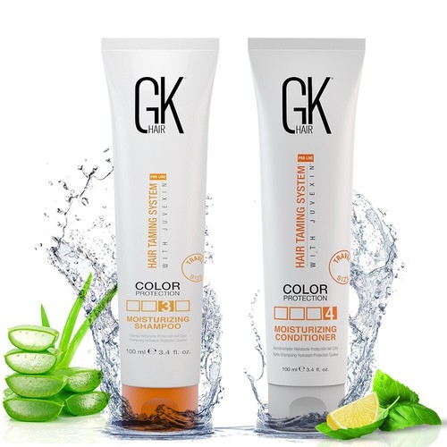 GK HAIR Women Men Moisturizing Shampoo and Conditioner Argan Oil Care Hair Serum - Picture 6 of 12