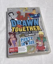 Drawn Together Box Set Complete Collection Plus Movie DVD 2004 Reg 4 7 Disk Set