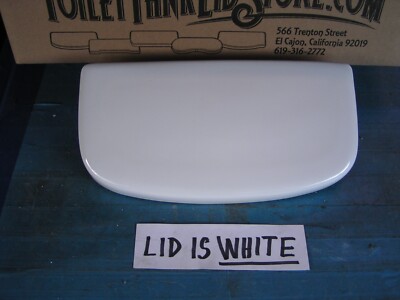 Gerber #2 Toilet Tank Lid 15 1/8'' x 7 3/4''  WHITE  MEASSURE CAREFULLY! 6D