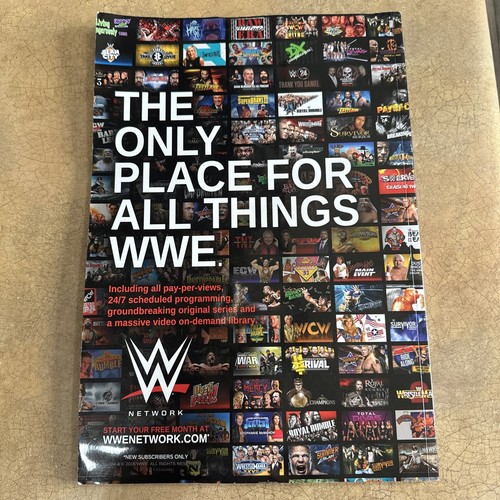 WWE Official Live Event Program 2017 Book - No Poster Smackdown Raw Collection - Picture 2 of 2