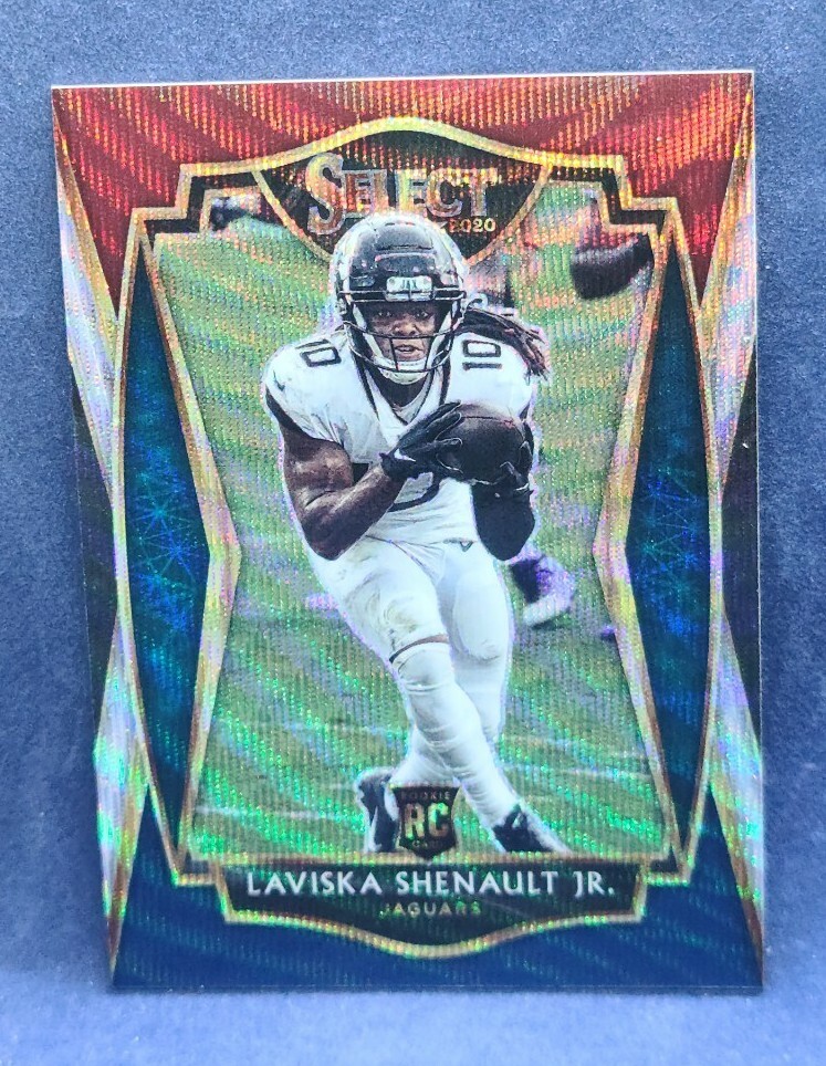 2020 Select Laviska Shenault Premier Level Tri Color SP #158/199 Rookie 🔥📈🐆🦬