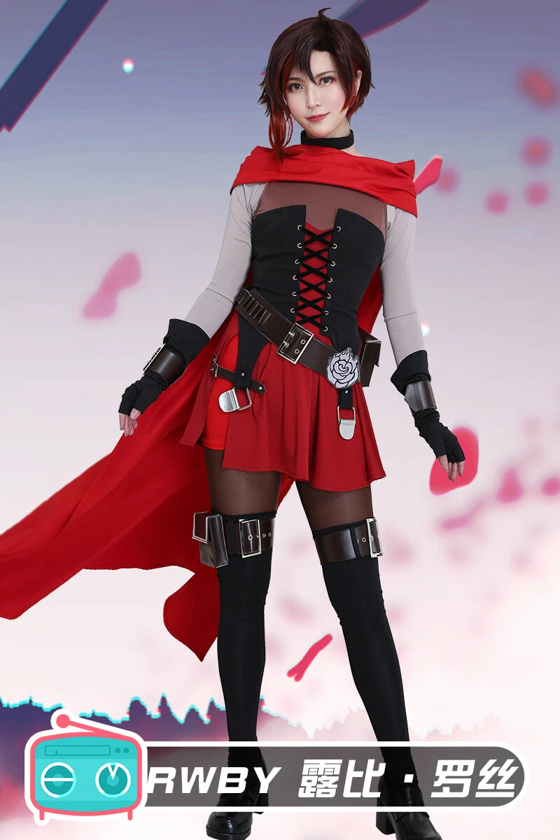Anime RWBY Season 7 Ruby Rose Cosplay Clothes Full set Women Cosplay Costume  New | eBay