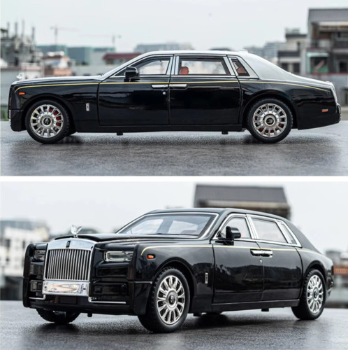 Modellino auto giocattolo da collezione REGALO 1/18 Rolls-Royce Phantom lega veicolo pressofuso - Foto 2 di 16