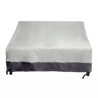 Loveseat Lounge Cover - Outdoor Patio Furniture Cover (grey W/ Dark Grey Trim) on sale Loveseat Lounge Cover - Outdoor Patio Furniture Cover (grey W/ Dark Grey Trim) on sale