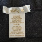 MATTY M GRAY LEGGINGS WIDE WAIST BAND THICKER MATERIAL SZ XL — photo 9