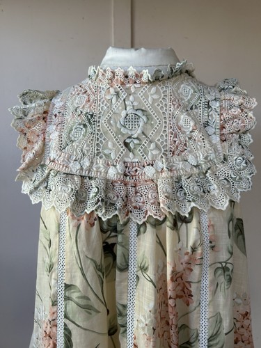 Zimmermann Prima Hydrangea Floral Broderie Top Size 2 - Picture 2 of 10