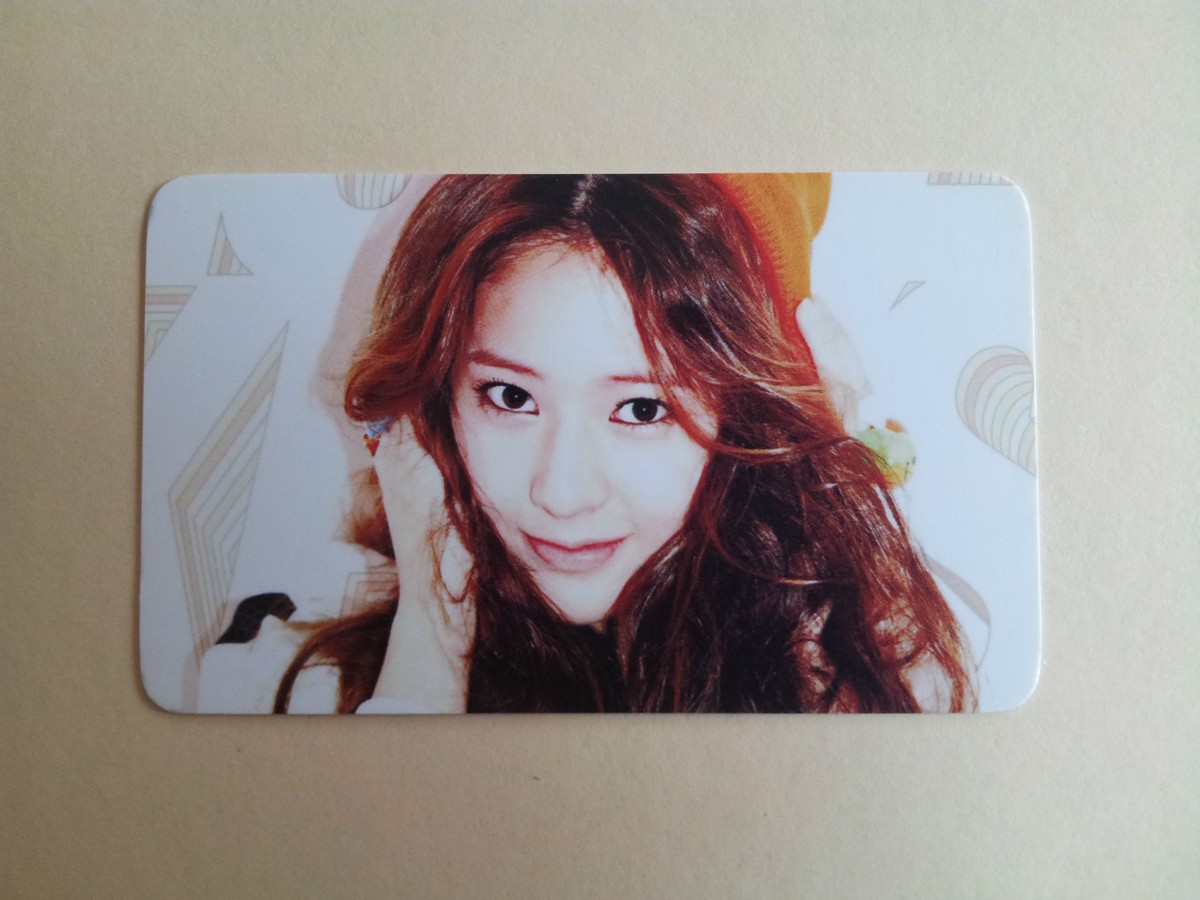 FX F(X) Photo Card PHOTOCARD - Krystal ( 3 types / fan-made