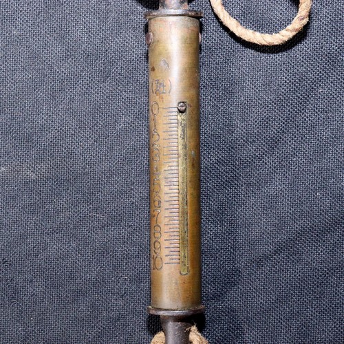 Japanese Antique Spring Scale Bane-Bakari Meiji to Showa Period BOS826 - 第 3/12 張圖片