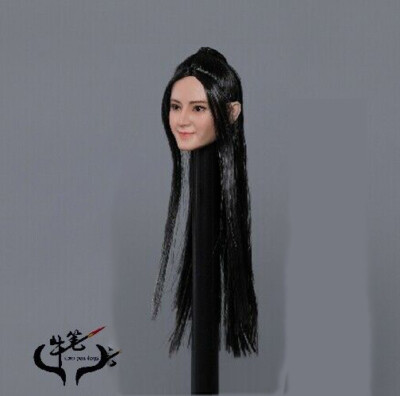 1/6 Female COWPEN Toys Head Sculpt Carved Model Dilireba for 12inc Action Figure
