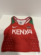NIKE PRO ELITE TRACK TEAM KENYA RUNNING BRA TANK TOP USA MADE 801315- XXX Small