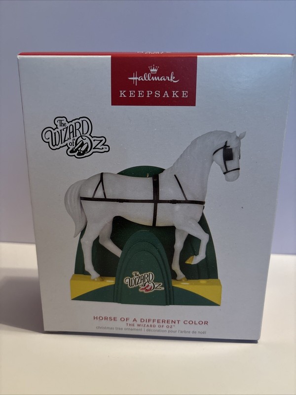 2023 Hallmark Keepsake Ornament Horse Of A Different Color The Wizard Of Oz NIB