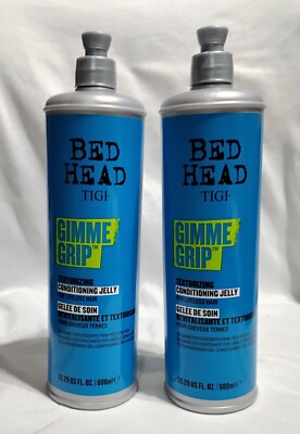 TIGI Bed Head Gimme Grip Texturizing Conditioning Jelly 20.29 fl oz ea. Lot of 2