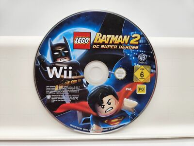 Lego Batman 2 DC Super Heroes Nintendo Wii Disc Only