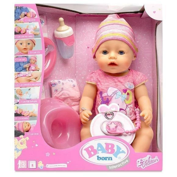 Baby Born Interactive Girl Doll Parts Accessories Zapf Creations