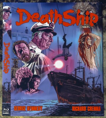 Death Ship Scorpion Releasing 2018 Blu-ray SLIPCOVER SLIP COVER SLEEVE ONLY