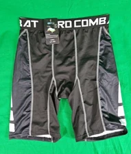 Epro Pro Combat Black Unisex Small Compression Shorts