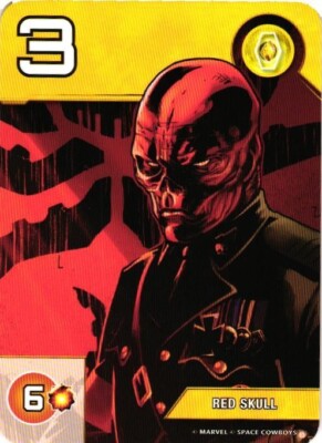 RED SKULL Marvel Splendor Game Replacement Card Collectible Artwork