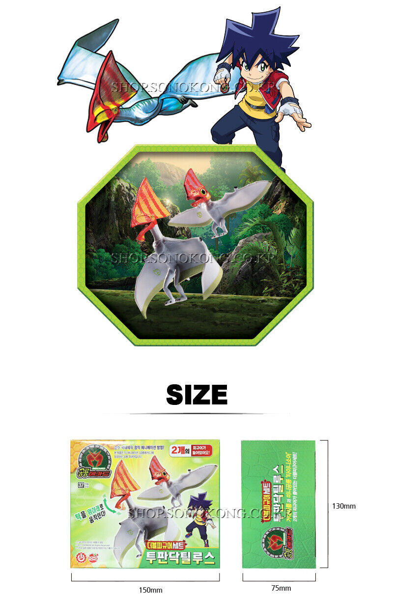 Figurine Double Dino Mecard TUPANDACTYLUS - Dinosaure Articulé - Jouet Sonokong Pour Enfants 6 Ans Et Plus