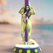 Beach Girl Full Resin Figure Model Kit 1/24 Scale Unassembled Unpainted Toy