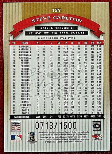 2001 2002 Donruss Classics Significant Signatures Timeless Tributes Winfield - Picture 41 of 53