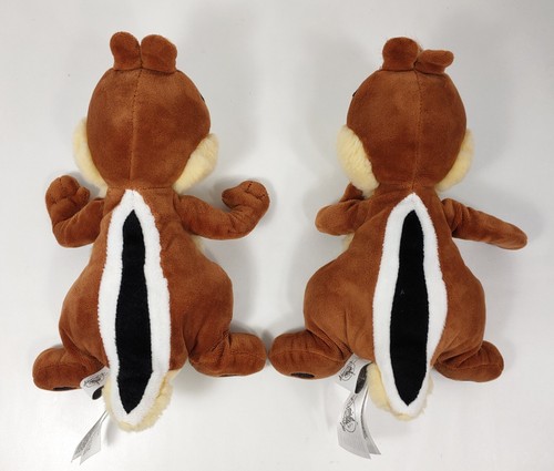 Chip & Dale - 9in. Stuffed/Plush Chipmunks - Disney Parks Set of 2 - Picture 3 of 10