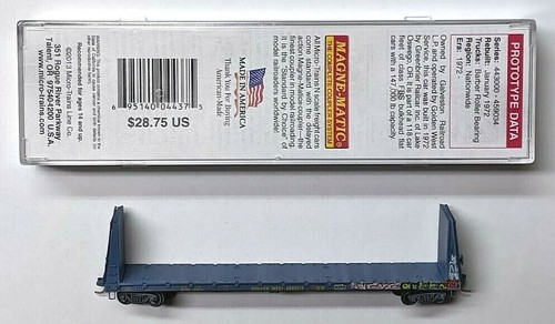 MTL Micro-Trains 05444080 Golden West GVSR 459019 flatcar FW desgastado de fábrica | Zustand: New