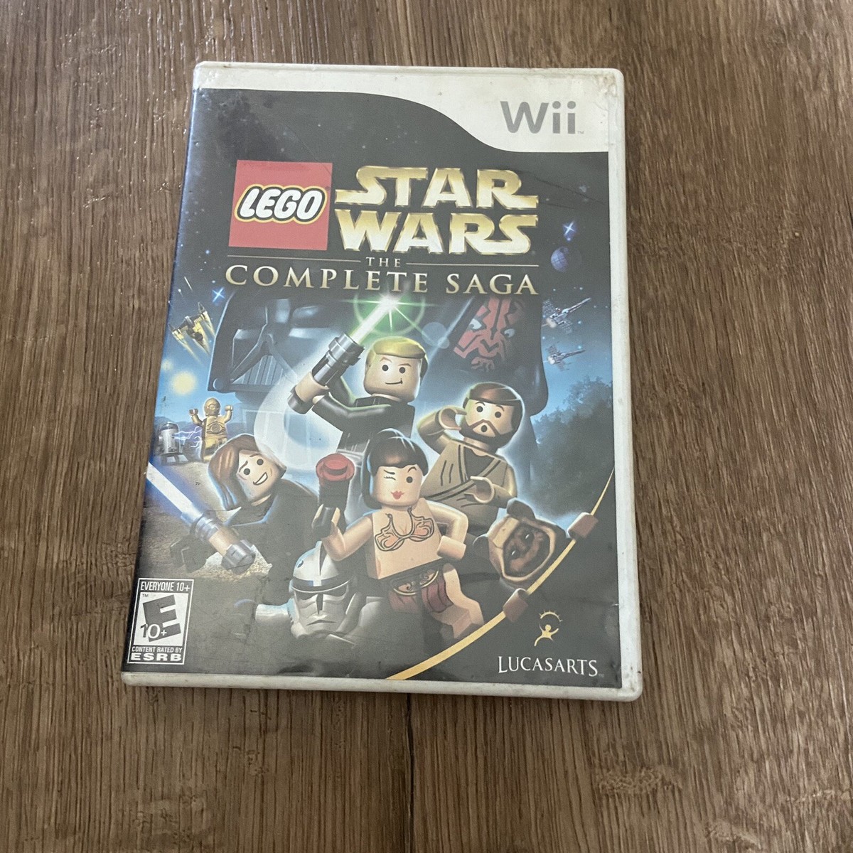 Lego Star Wars The Complete Saga Nintendo Wii Game Case CIB Video Game