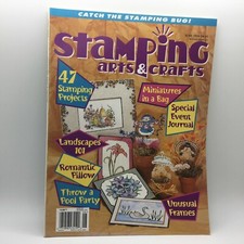 Stamping Crafts Magazine June 1999 For Greeting Cards Paper Crafts Free Ship