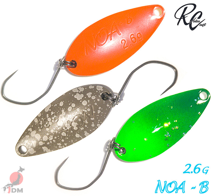 Rodio Craft NOA-B 2.6 g Trout Spoon Assorted colors | eBay