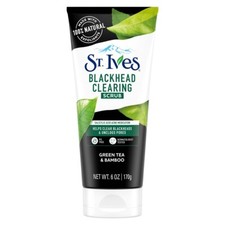 St. Ives Blackhead Clearing Face Scrub Green Tea - 6 oz 100 AUTHENTIC, NEW