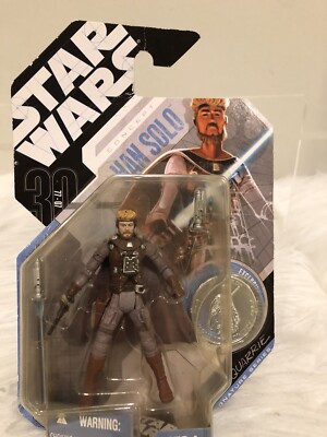 2007 30th Anniversary Star Wars CONCEPT HANS SOLO Hasbro Action Figure