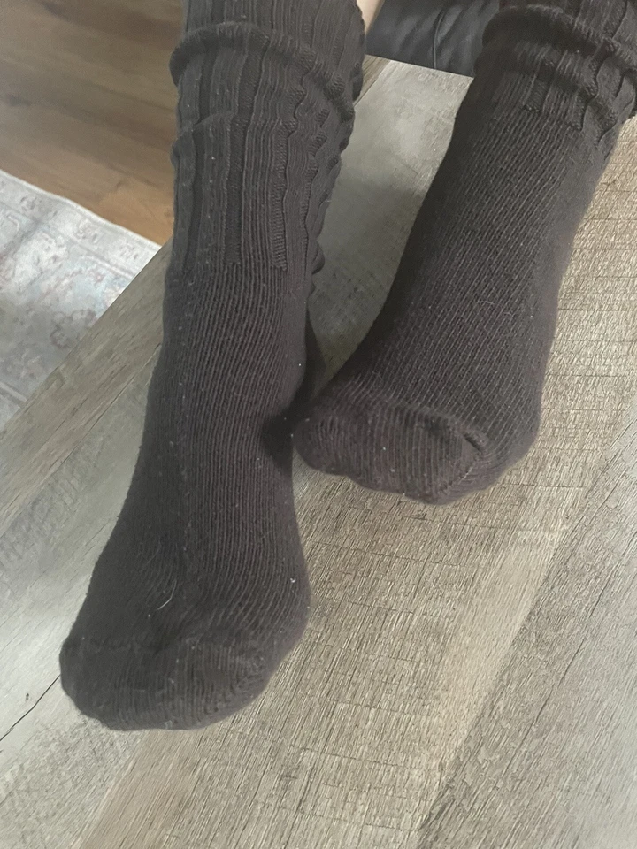 Vintage No Nonsense Women’s Brown Cuff Socks 1993 - Super RARE!!! - Image 2 of 4