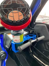 Honda Talon Grab Handle Heater / Drink Holder Powder coated blue